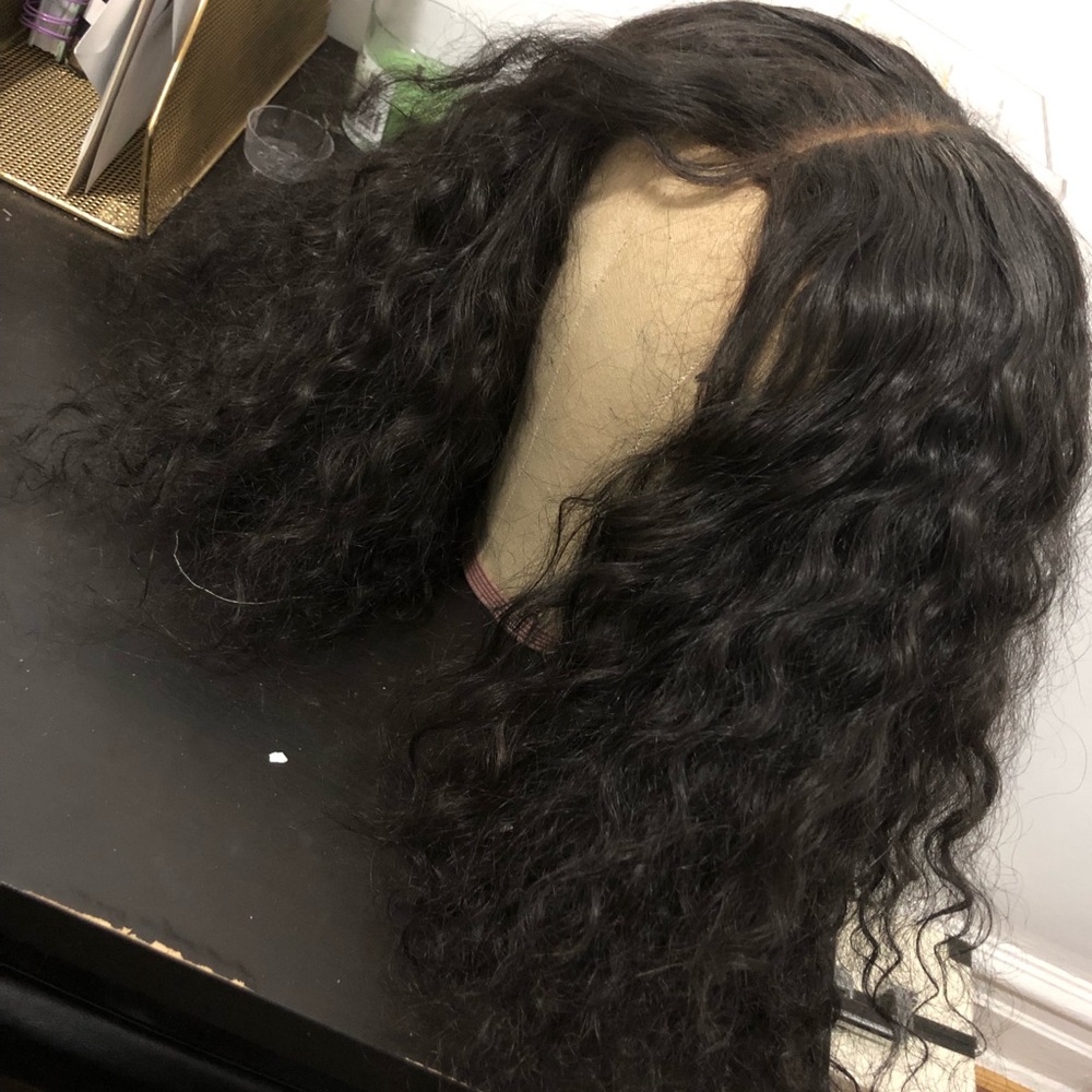 Raw Indian Curly Hair.